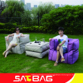 High quality outdoor bean bag sofa with armrest